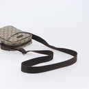 GUCCI GG Supreme Shoulder Bag PVC Beige Silver 122754 Auth 207351A-7