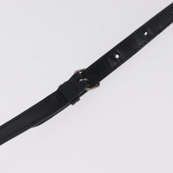 Balenciaga Hand Bag Leather 2way Light Blue Gold Silver Auth 207361A