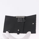 Christian Dior Trotter Oblique Key Case Navy Silver Auth 207370-13