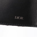 Christian Dior Trotter Oblique Key Case Navy Silver Auth 207370-14