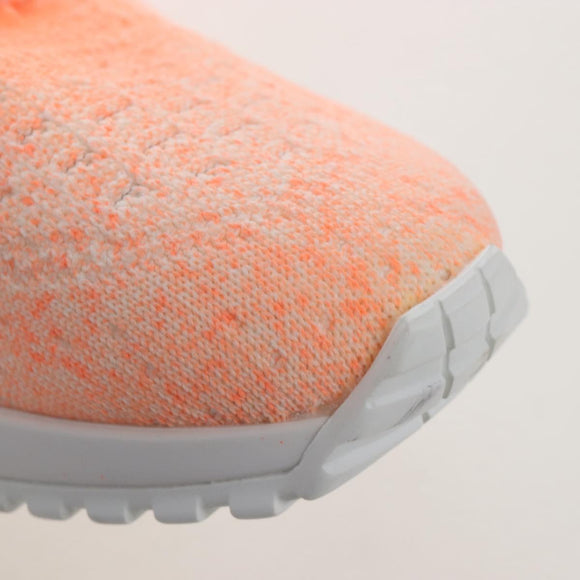 LOUIS VUITTON VNR Sneakers Knitted Fabrics Size 6 1/2 Orange LV Auth 207371M