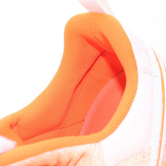 LOUIS VUITTON VNR Sneakers Knitted Fabrics Size 6 1/2 Orange LV Auth 207371M