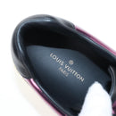 LOUIS VUITTON Sneakers Leather Size 7 White LV Auth 207372M-19