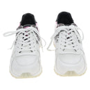 LOUIS VUITTON Sneakers Leather Size 7 White LV Auth 207372M-2