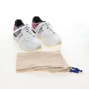 LOUIS VUITTON Sneakers Leather Size 7 White LV Auth 207372M-23