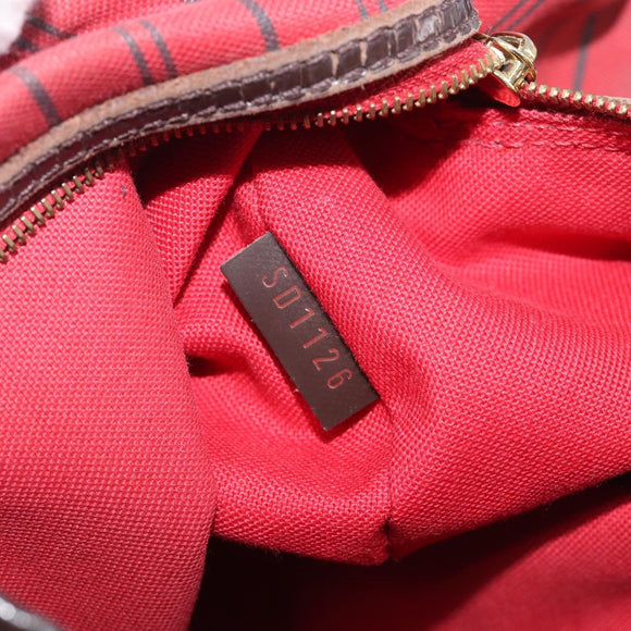 LOUIS VUITTON Damier Ebene Delightful PM Shoulder Bag N41459 LV Auth 207375