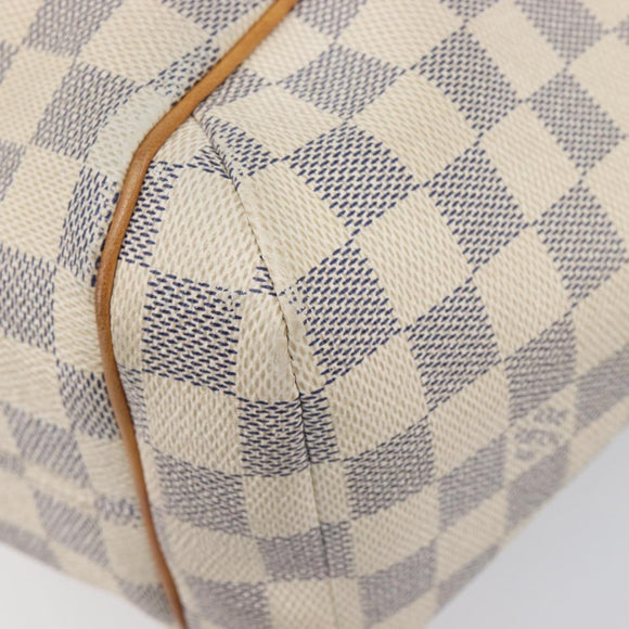 LOUIS VUITTON Damier Azur Totally PM Tote Bag N41280 LV Auth 207376