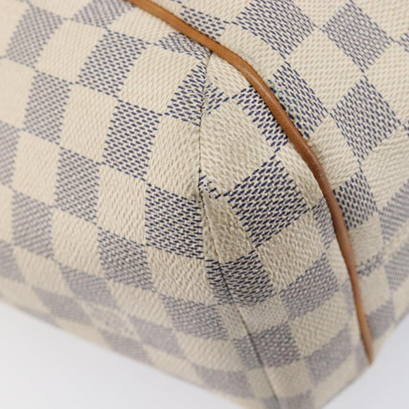 LOUIS VUITTON Damier Azur Totally PM Tote Bag N41280 LV Auth 207376