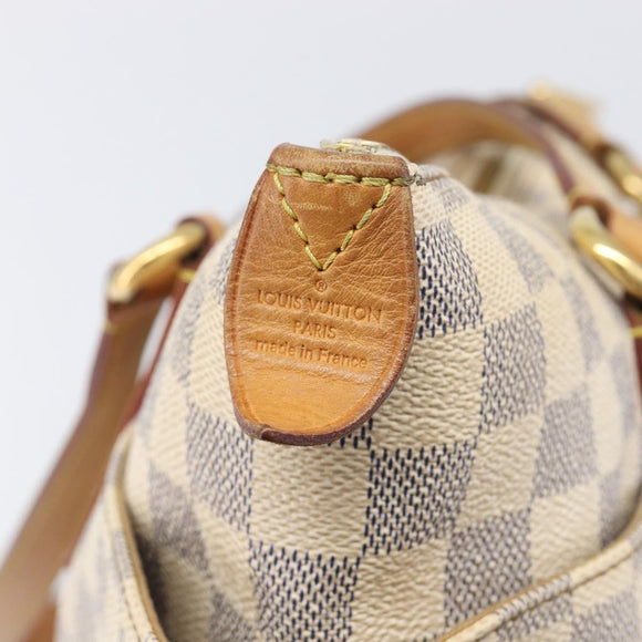 LOUIS VUITTON Damier Azur Totally PM Tote Bag N41280 LV Auth 207376
