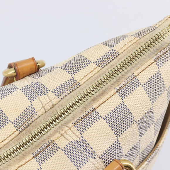 LOUIS VUITTON Damier Azur Totally PM Tote Bag N41280 LV Auth 207376