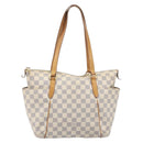 LOUIS VUITTON Damier Azur Totally PM Tote Bag N41280 LV Auth 207376-2