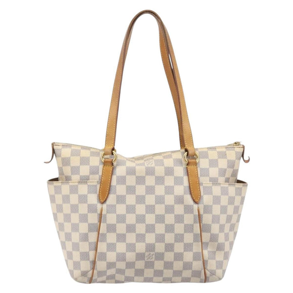 LOUIS VUITTON Damier Azur Totally PM Tote Bag N41280 LV Auth 207376