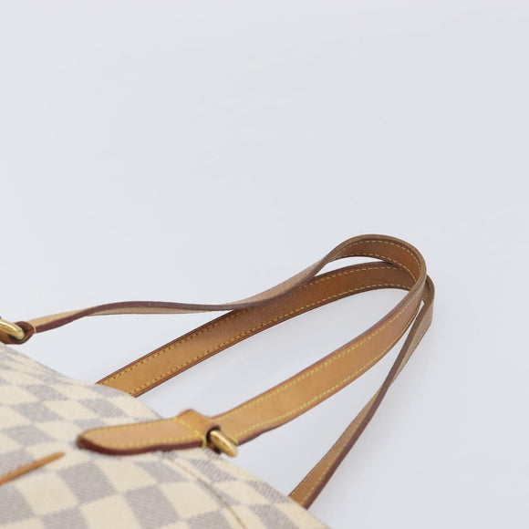 LOUIS VUITTON Damier Azur Totally PM Tote Bag N41280 LV Auth 207376