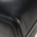 LOUIS VUITTON Epi Keepall 50 Boston Bag Black M42962 LV Auth 207377V-10