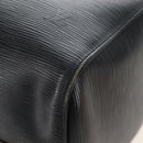 LOUIS VUITTON Epi Keepall 50 Boston Bag Black M42962 LV Auth 207377V-11