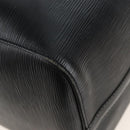LOUIS VUITTON Epi Keepall 50 Boston Bag Black M42962 LV Auth 207377V-12