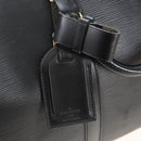 LOUIS VUITTON Epi Keepall 50 Boston Bag Black M42962 LV Auth 207377V-15