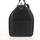 LOUIS VUITTON Epi Keepall 50 Boston Bag Black M42962 LV Auth 207377V-5