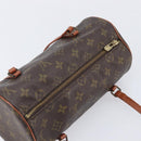 LOUIS VUITTON Monogram Papillon 26 Hand Bag M51386 LV Auth 207378A-6