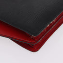 LOUIS VUITTON Epi By Color Varenne Hand Bag Black Red M52387 LV Auth 207379-10