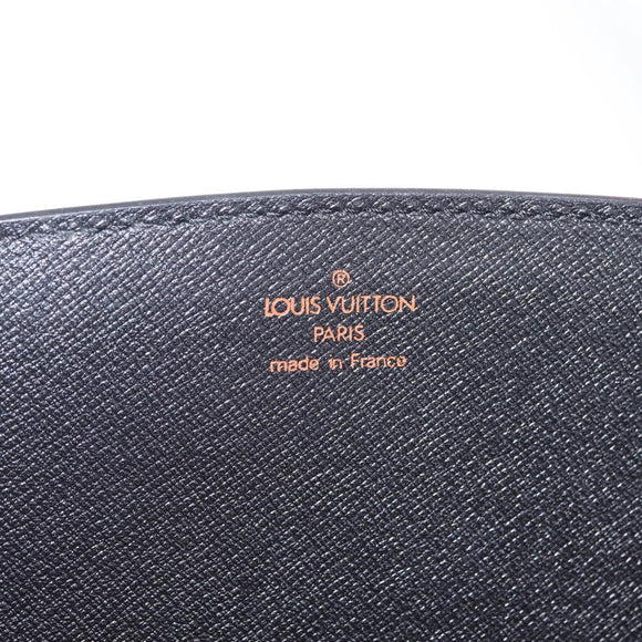 LOUIS VUITTON Epi By Color Varenne Hand Bag Black Red M52387 LV Auth 207379