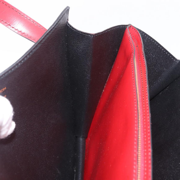 LOUIS VUITTON Epi By Color Varenne Hand Bag Black Red M52387 LV Auth 207379