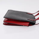 LOUIS VUITTON Epi By Color Varenne Hand Bag Black Red M52387 LV Auth 207379-4