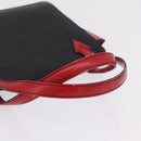 LOUIS VUITTON Epi By Color Varenne Hand Bag Black Red M52387 LV Auth 207379-7