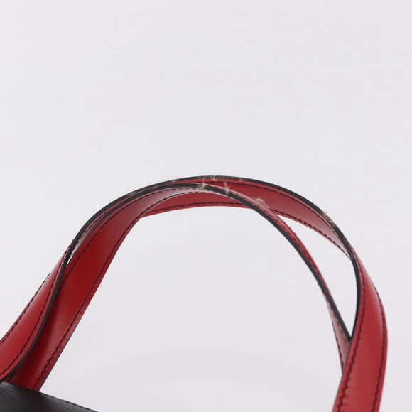 LOUIS VUITTON Epi By Color Varenne Hand Bag Black Red M52387 LV Auth 207379