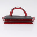 LOUIS VUITTON Epi By Color Varenne Hand Bag Black Red M52387 LV Auth 207379-9