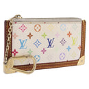 LOUIS VUITTON Monogram Multicolor Pochette Cles Coin Purse M92655 LV Auth 207381-1
