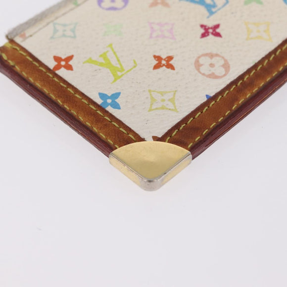 LOUIS VUITTON Monogram Multicolor Pochette Cles Coin Purse M92655 LV Auth 207381