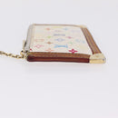 LOUIS VUITTON Monogram Multicolor Pochette Cles Coin Purse M92655 LV Auth 207381-5
