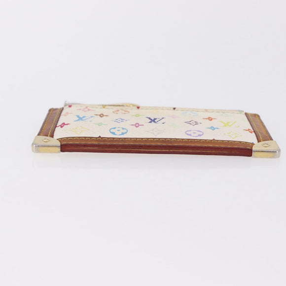 LOUIS VUITTON Monogram Multicolor Pochette Cles Coin Purse M92655 LV Auth 207381