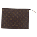 LOUIS VUITTON Monogram Poche Toilette 26 Pouch M47542 LV Auth 207382-2