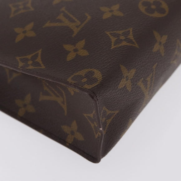 LOUIS VUITTON Monogram Poche Toilette 26 Pouch M47542 LV Auth 207382