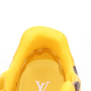 LOUIS VUITTON LV Trainer Shoes Leather Size 3 Yellow LV Auth 207384M-19