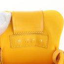 LOUIS VUITTON LV Trainer Shoes Leather Size 3 Yellow LV Auth 207384M-21