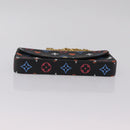 LOUIS VUITTON Monogram Game On Pochette ferry Bag Black M80232 LV Auth 207387SAM-10