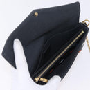 LOUIS VUITTON Monogram Game On Pochette ferry Bag Black M80232 LV Auth 207387SAM-18