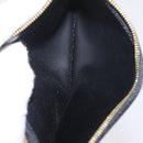 LOUIS VUITTON Monogram Game On Pochette ferry Bag Black M80232 LV Auth 207387SAM-28