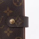 LOUIS VUITTON Monogram Agenda PM Day Planner Cover R20005 LV Auth 207391-12