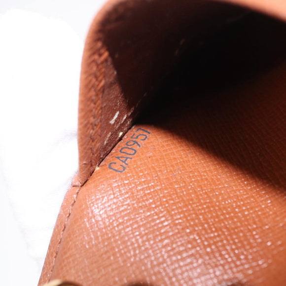 LOUIS VUITTON Monogram Agenda PM Day Planner Cover R20005 LV Auth 207391