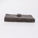 LOUIS VUITTON Monogram Agenda PM Day Planner Cover R20005 LV Auth 207391-5