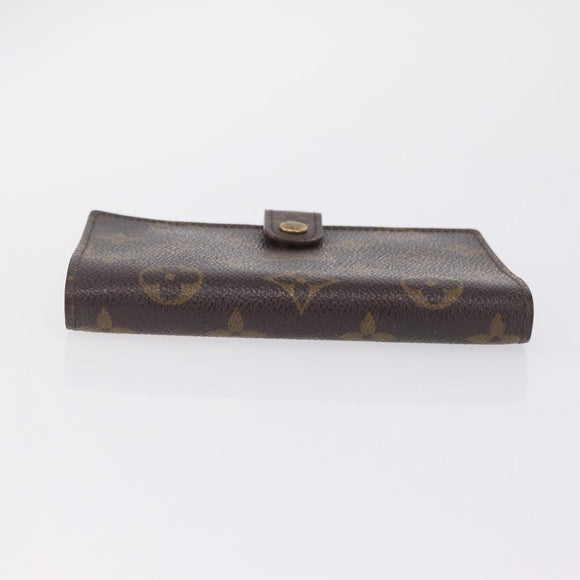 LOUIS VUITTON Monogram Agenda PM Day Planner Cover R20005 LV Auth 207391
