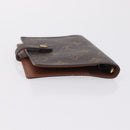 LOUIS VUITTON Monogram Agenda PM Day Planner Cover R20005 LV Auth 207391-6