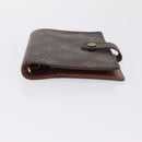 LOUIS VUITTON Monogram Agenda PM Day Planner Cover R20005 LV Auth 207391-7