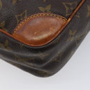 LOUIS VUITTON Monogram Compiegne 28 Clutch Bag M51845 LV Auth 207404-16