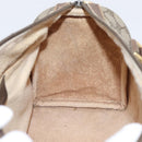 GUCCI GG Supreme Web Sherry Line Hand Bag PVC Beige Gold 40 02 007 Auth 207408-21