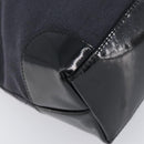 GUCCI Tote Bag Canvas Black Gold 002 1119 Auth 207412-13